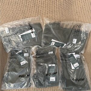 New Glyder Tone Up Leggings Womens Size S Fern Olive Green lot of 5 New